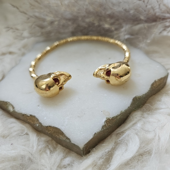 ALEXANDER MCQUEEN Crystal Skull Bracelet - Picture 3 of 7